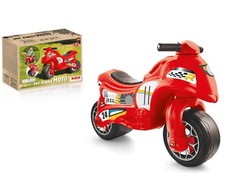 Balansinis motociklas Dolu My Firsy Moto Racer Motorbike, raudonas