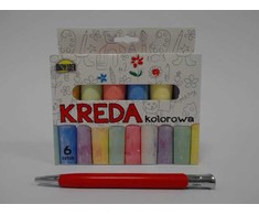 Dromader Kreida kelio dangai 6 vnt.