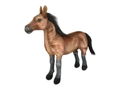Dubi Pliušinis žaislas - arabų veislės arklys, 55 cm