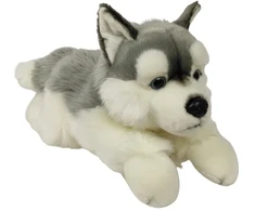 Dubi Plusz Dubi Pies Husky leżący 30cm 35493