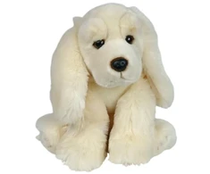 Dubi Pliušinis žaislas - baltas spanielis, 28 cm