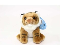 Dubi pliušinis Ziki Brown Tiger Sėdintis 14cm 48723