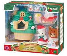Epoch Figūrėlių rinkinys Sylvanian Families Kalėdų senelio žaislų fabrikas