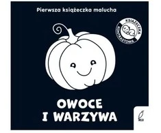 Foksal Vaisiai ir daržovės. Pirmoji knyga mažyliui. Didelio kontrasto knygos.