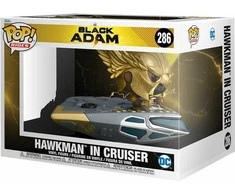 FUNKO POP! Vinilinė figūrėlė: Black Adam - Hawkman in Cruiser, 15 cm