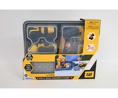 Draper Funrise Toys CAT pojazdy budowlane+masa plast.dėklas 83416