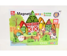 Gazelo Konstruktoriaus magnetinės kaladėlės 50 dalių G222041 03440