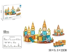 Gazelo Klocki magnetyczne 68 el G222063 03600