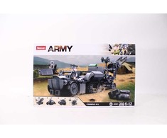 Sluban Construction Bricks II pasaulinio karo armijos šarvuočiai 368 el Vaikų diena