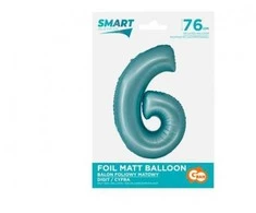GoDan Balon fol Smart Cyfra6 j.niebmat76cm CH-SJN6 58953