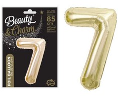 GoDan BALLOON FALL 7 CHAMPAGNE 85CM GO PBH