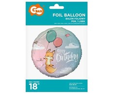 GoDan folijos balionas su gimtadieniu Lisek 18" Godan