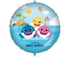 GoDan Balon foliowy 18"BabyShark FunInTheSun 92977 29773