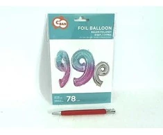 GoDan Balon foliowy Cyfra9 Kosmos 78cm BC-HKS9 55990