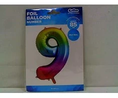 GoDan AST. BALON foliowy CYFRA MIX 0-9 85 cm