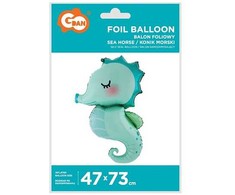 GoDan Balon foliowy Konik jūros spalvos BF-HKMO 89889