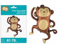 GoDan Balon foliowy Małpka 61x78cm BF-HMAL 85812