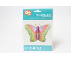 GoDan Balon foliowy Pastel Motyl 64x53 FG-HPMO 48749