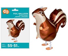 GoDan Balon foliowy Wiewiórka 55x51 chodz.BF-HWWC 81937