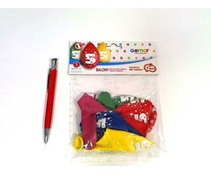 GoDan Gemar Balony Cyfra 5 URODZINY, 5 vnt., 12cali, wiszące