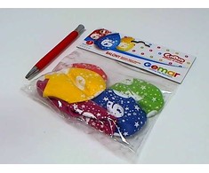 GoDan Gemar Balony Cyfra 6 URODZINY, 5 vnt., 12cali, wiszące