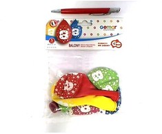 Gemar GoDan Balony 12" su nadr."8"pastel wisz.A5 GS110/8W 18562