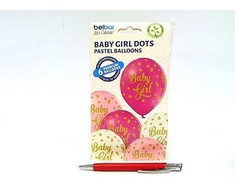 GoDan Belball Balony su nadrukiem na roczek - 12" - 6 vnt. universalus