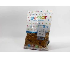 GoDan SDM Metalizuotas aukso balionas nr. 39 100pt, skersmuo 26 cm (10), ilgis 80 cm
