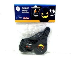 GoDan Premium balionai „Helovino veidai“ (3vnt)