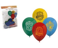 GoDan Balloons Harry Potter Hogwarts Namai MIX 8 vnt.