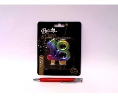 GoDan Candle for 18 Galaxa - 7,5 cm - 1 pc. universalus