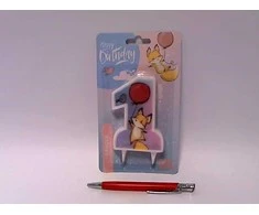 GoDan Skaičius 1 žvakė su lapu - 10 cm - 1 pc. universali