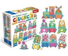 Granna Didelė dėlionė su skaičiais Traukinukas, 3+, spalvotas
