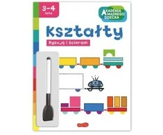 Egmont Akademia...Kształty Rysuję i ścieram 96441
