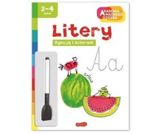 HARPERCOLLINS Akademia...Litery Rysuję i cieram 96465
