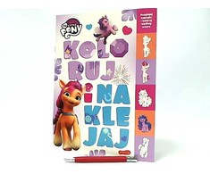 „HARPERCOLLINS“ spalvotas ir lipdukas „My Little Pony Movie“ 58.1 63665