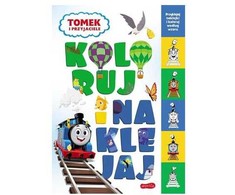 HARPERCOLLINS Koloruj i naklejaj Tomek i przyjaciele 80907