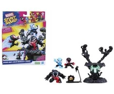 Hasbro Marvel Stunt Squad Spider-Man Miles Morales vs Venom F7833