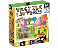 Headu Montessori Lotto dėlionė su juslinėmis formomis