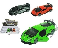 Hipo sportinis automobilis 12cm 3 varomų ratų HX181 46540
