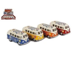 Hipo Automobilis VW Classical 1962 autobusas dažytas 1:32 520020