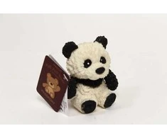 Guminė panda su žirneliais 7cm HIPO A-189-DB