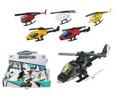 Hipo AST. HELIKOPTER x 12 metal., 9 cm, 6 wz., displ.