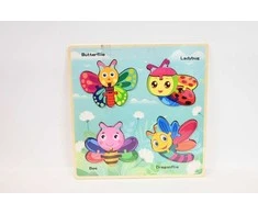 Hipo Puzzle gyvūnai 30x30cm 3 tipai HPAW04 44225