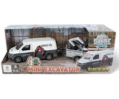 Hipo HKG VW transporter przyczepa koparka 27cm 520458 54395
