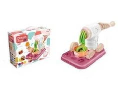 Icom rinkinys, skirtas makaronų gamybai iš plastilino