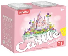 Gazelo Immaster KOCO klocki Rožinė zamek 414el 02074 44262 /32