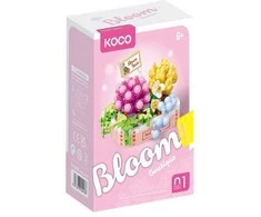 Clementoni Immaster KOCO blokeliai sukulentai rožių vazonas 249vnt 02086 44187
