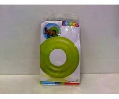 Intex Pripučiamas žiedas 76 cm, permatomas, 3 spalvos.