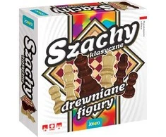 Jawa Klasikinė medinė šachmatų žaidimo lentelė su šachmatais